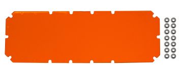 WPC-95 Orange Display Shield With Push Nuts